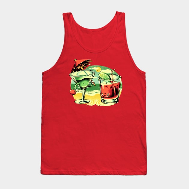 A Day at the Beach Tank Top by metalsan